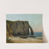 Falaises d’Étretat (1869) by Gustave Courbet