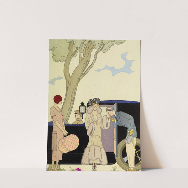 Falbalas et fanfreluches, L’Ensie (1925) by George Barbier