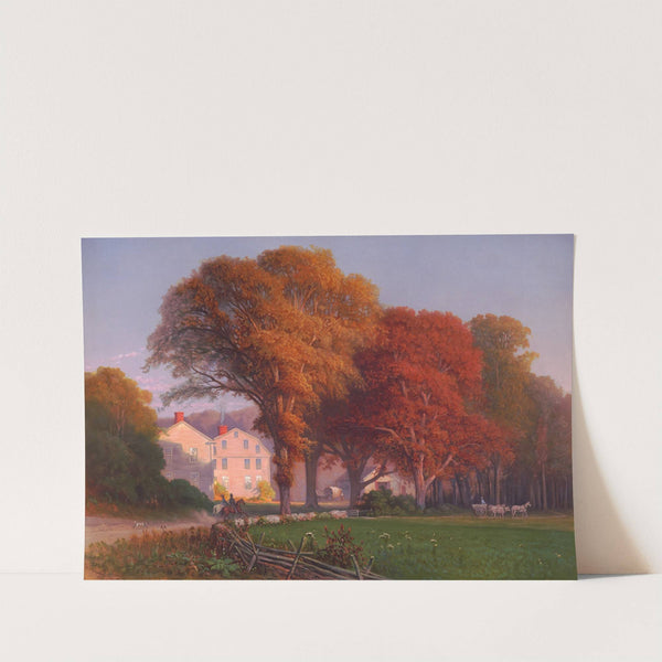 Fall in the country side (1870) by Thomas Hill