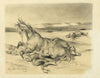 Fallen Horse and Dead Knight (c. 1827–1829)