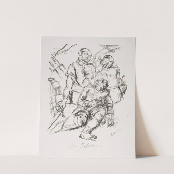 Fallen Soldiers (1914) by Max Beckmann