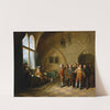 Falstaff choosing his recruits (1818) by John Cawse