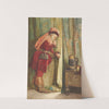 Falstaff; &#039;I will esconce me behind the Arras&#039; by Frederick William Davis
