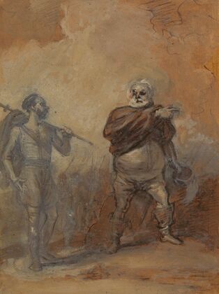 Falstaff Instructing Bardolph
