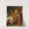 Falstaff With A Sword, Wine Jug And Glass (1905) by Eduard von Grützner