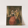 Falstaff wooing Mistress Ford, Merry wives of Windsor, act III, sc. 3 by John Massey Wright