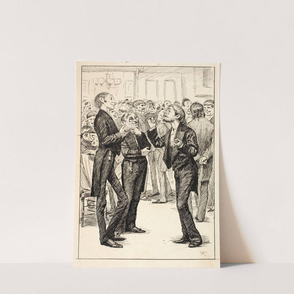 Fame&#039;s Penny Trumpet by Arthur Burdett Frost