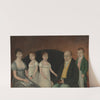 Family Group (c. 1800) by Joshua Johnson