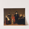 Family Group with a black Man by Willem Cornelisz Duyster