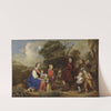 Family Portrait with St. John the Baptist by Jan Mijtens