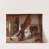 Family Scene by Leon Emile Caille