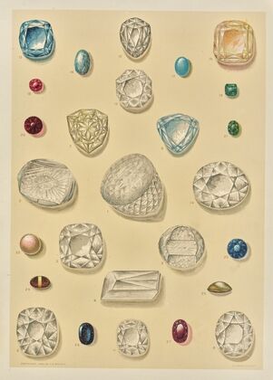 Famous gems and precious stones (1896)