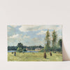 Faneuses À Ville D&#039;avray by Jean-Baptiste-Camille Corot