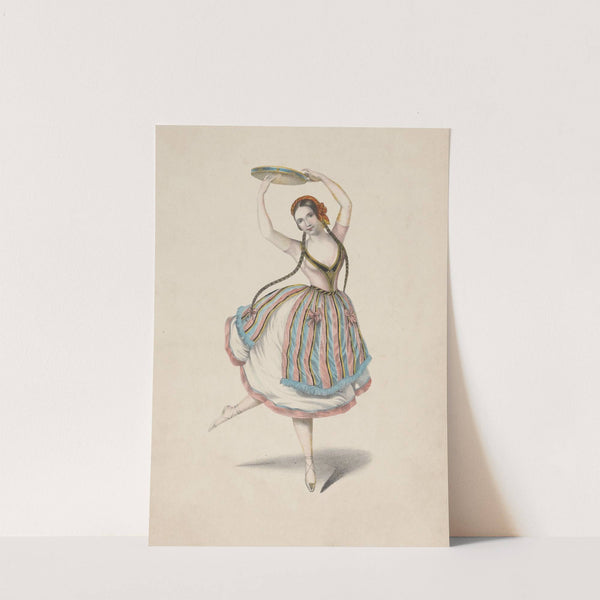 Fanny Cerrito, La fille de marbre, ballet de C. Pugni. L’aldéana valse de Fred. Burgmüller (1840-1849) by B. Schott'''s Söhne