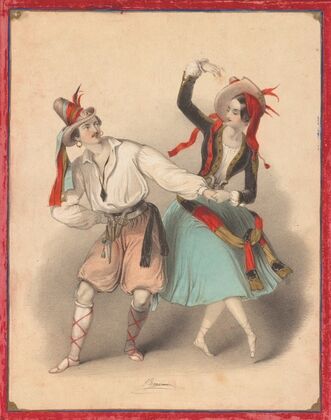Catarina, ou la fille du brigand, the grand ballet by M. Perrot (1846)