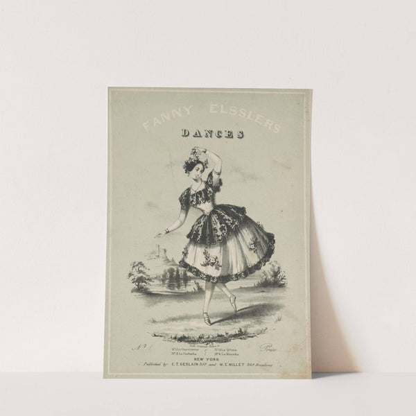 Fanny Elsslers dances (1840-1849) by W. Endicott & Co.