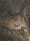 Fantastic Gorge with Animals and Figures