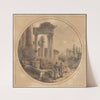 Fantasy View of the Roman Forum by Victor-Jean Nicolle