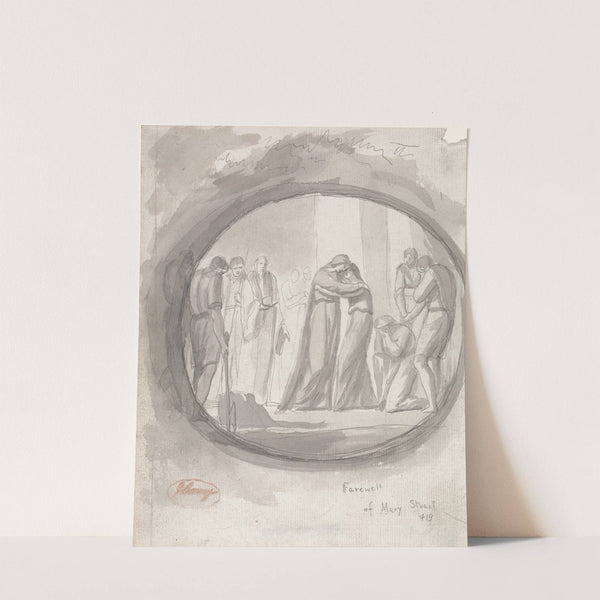 Farewell of Mary Stuart by George Romney