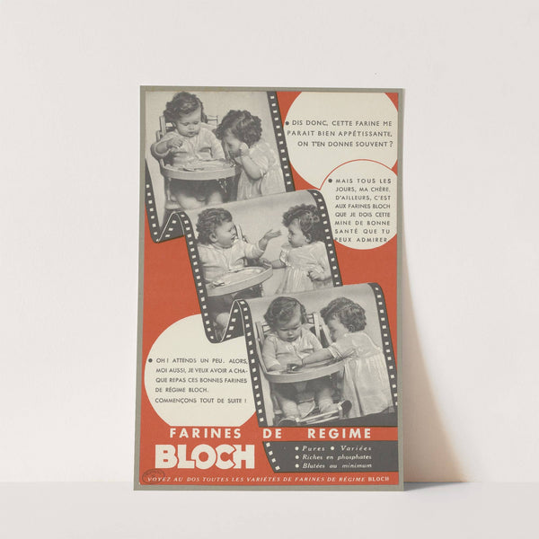 Farines de régime Bloch (1910-1950) by Laboratoires Bloch