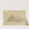 Farm house used as a hospital by the rebels by Edwin Forbes