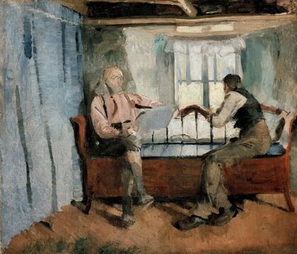 Farm Interior, Knabberud in Bærum