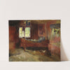 Farm Interior, Strålsjøhaugen by Harriet Backer