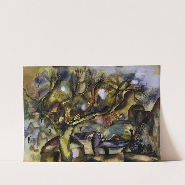 Farm piece, evening by Frances Hodgkins
