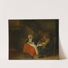 Farmer Eating Eggs by Jan Steen