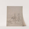 Farmers going to market by Matthys van den Bergh