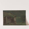 Farmhouse at Balestrand by Amaldus Nielsen