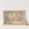 Farming scene by Thomas Rowlandson