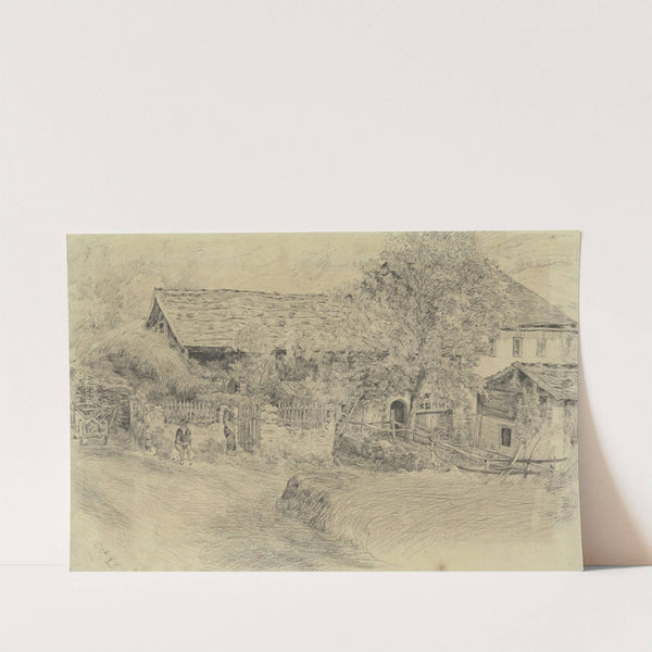 Farmstead in South Tirol by Louis Eysen