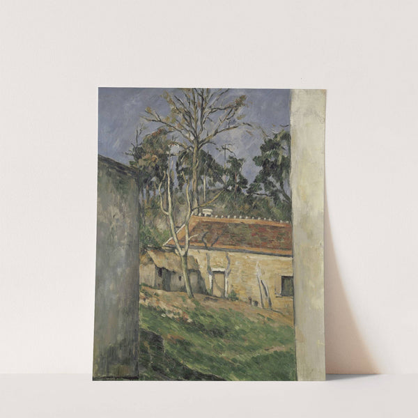 Farmyard by Paul Cézanne