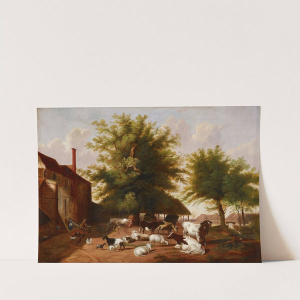 Farmyard Scene by Jacob Cox