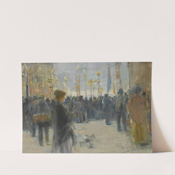 Farolillos En Paris (Lantern Parade In Paris) by Arcadi Mas i Fondevila