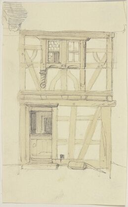Fassade eines Fachwerkhauses