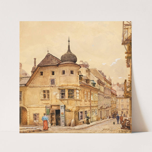 Fasszieherhaus on Spittelberg (1915) by Ernst Graner