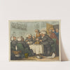 Fast day (1812) by Thomas Rowlandson