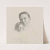 Father and daughter by Harry Linley Richardson