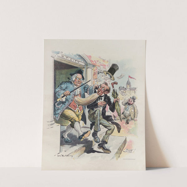 Father Knickerbocker&#039;s next job by Frank Marion Hutchins
