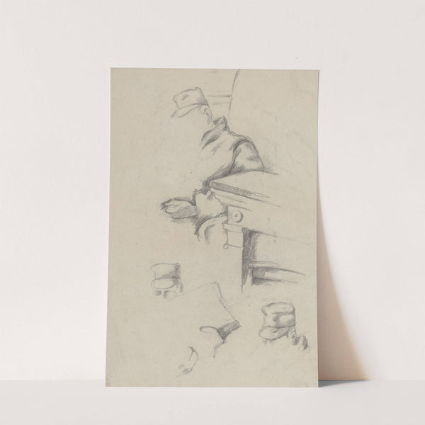 Father of the Artist (verso) (c. 1865-1870) by Paul Cézanne