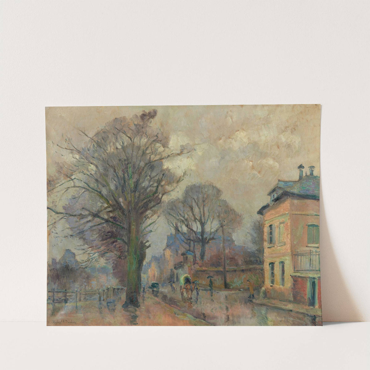 Faubourg de Rouen by Robert Antoine Pinchon