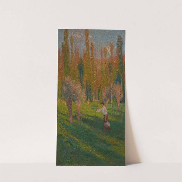 Faucheur rentrant du travail, Le Moissonneur (1897-1905) by Henri Martin