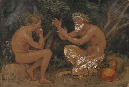 Faun und Jüngling