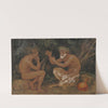Faun und Jüngling (1887) by Hans Thoma