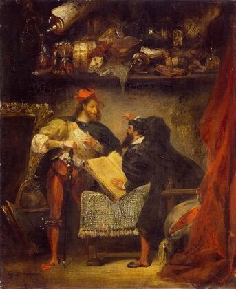 Faust and Mephistopheles (1827-8)