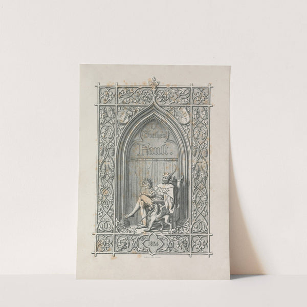 Faust ; eine Tragödie von Goethe ; erster Theil Pl.01 by Adrian Schleich