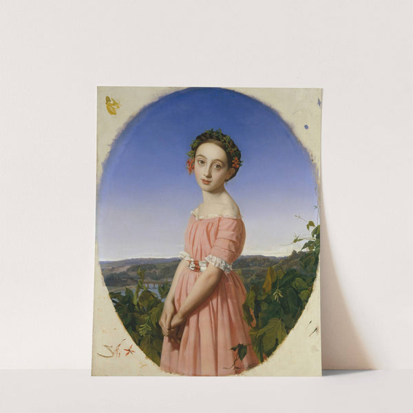Faustine Léo (1832–1865) by Henri Lehmann