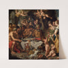 Feast of the Gods in a Cave near the Sea Shore by Follower Of Gerard Seghers